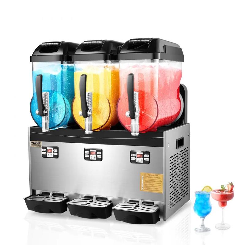 Slushy Machine for Home, 34oz Countertop Margarita & Frozen Drink Maker, Food-Grade Slushie Machine for DIY Smoothies, Cocktails & Kids Parties