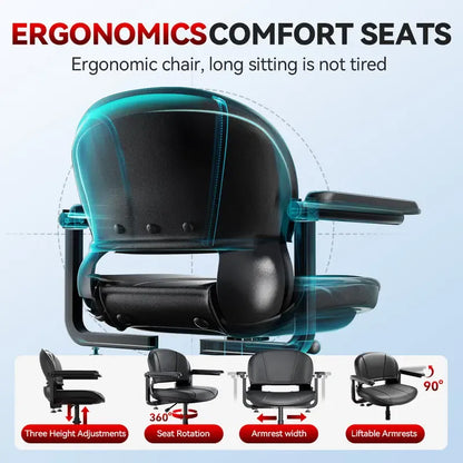 Foldable Motorized Commuter Scooter for Adults Dual 250W hub motors (500W total)