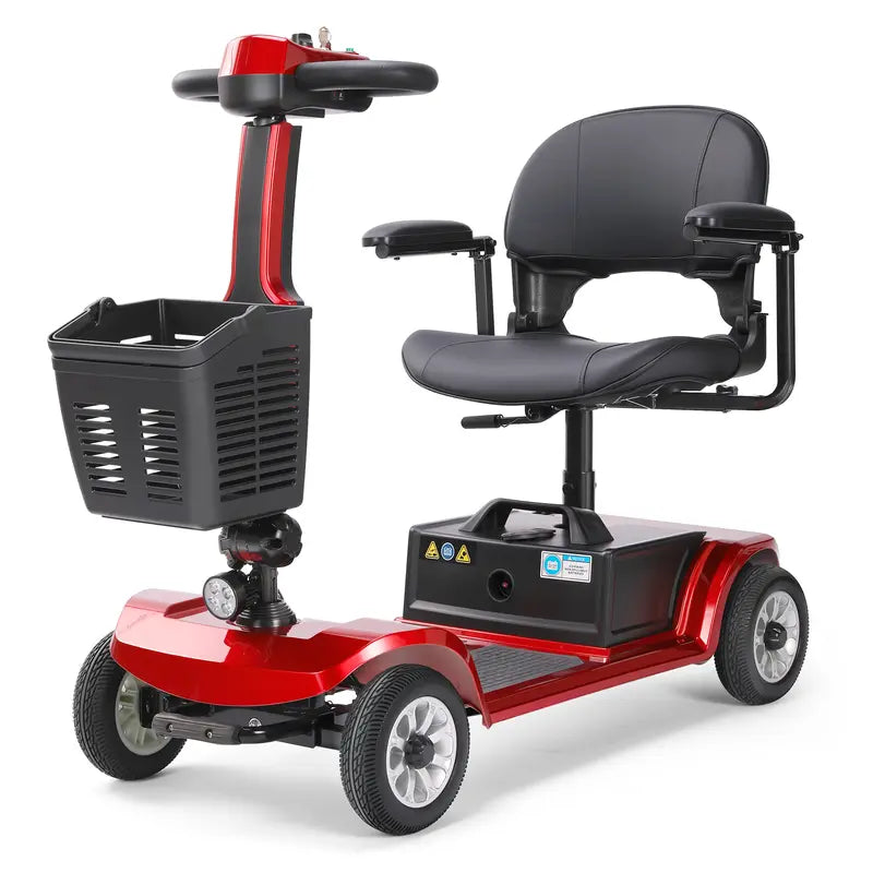 4-Wheel Motorized Stability Mobility Scooter for Adults - 418 lbs Capacity