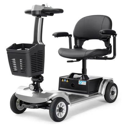 4-Wheel Motorized Stability Mobility Scooter for Adults - 418 lbs Capacity