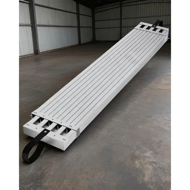 Telescoping Aluminum Scaffold Plank, [8 - 13 FT] Adjustable Walk Board with 440 lbs Capacity, Non-Slip Heavy Duty Work Platform for Painting, Drywall & Home Renovation