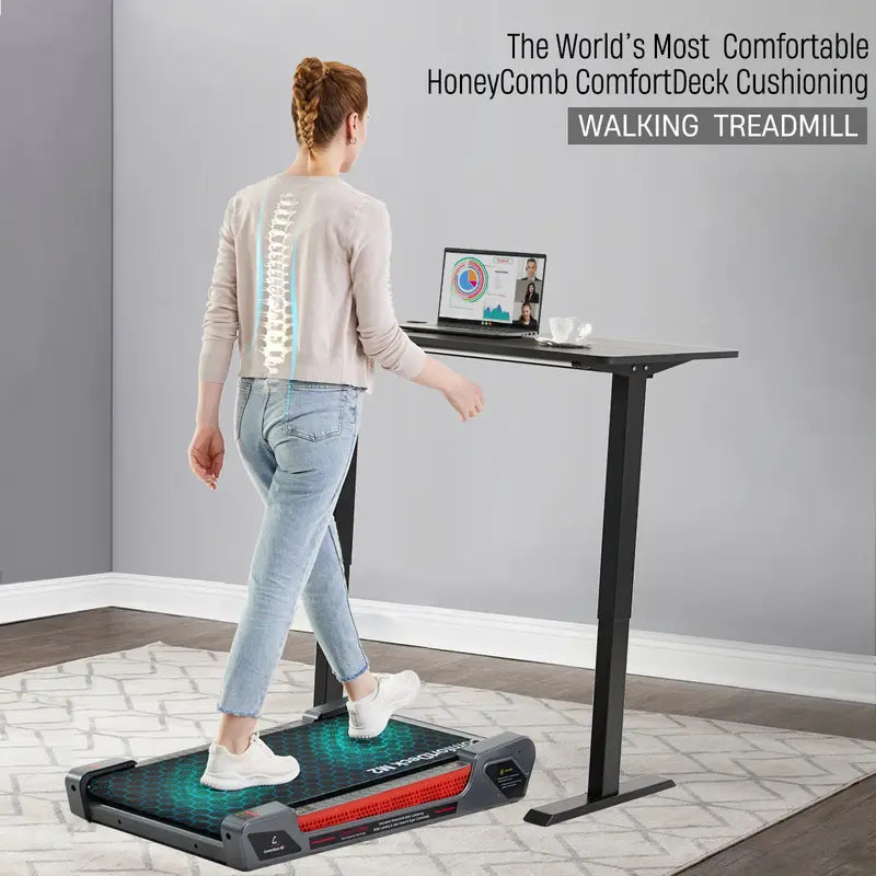 Under desk treadmill for home office