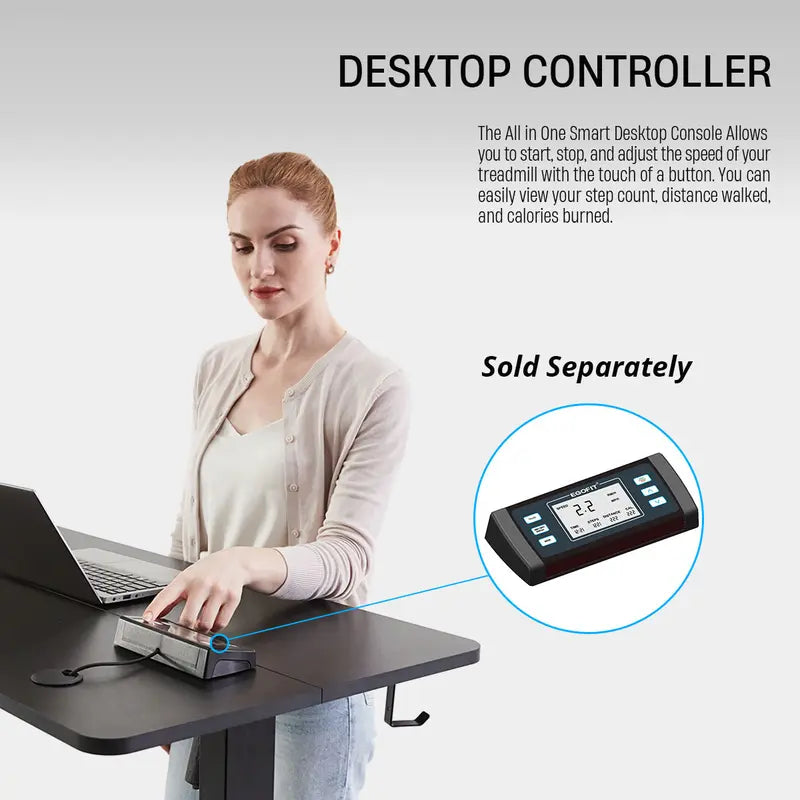 Under desk treadmill for home office