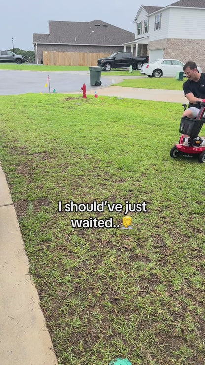 4-Wheel Motorized Stability Mobility Scooter for Adults - 418 lbs Capacity